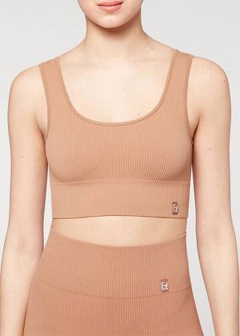 Calzedonia Seamless Gerippt Cover-Ups Damen Beige | CH2082TV